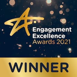 Winner - Engagement excellence Awards 2021