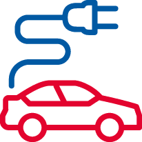 electric car icon